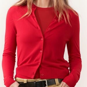 NWT Red Zara Cardigan